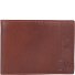  Santos Geldbörse Leder 13 cm Variante cognac