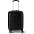  5807 4 Rollen Kabinentrolley 55 cm Variante schwarz