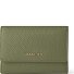  Bologna Leather XL Geldbörse mit Zip-Around Fach Leder 14 cm Variante olive