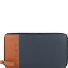 Nappa Geldbörse RFID Schutz Leder 19.5 cm Variante grey-tan