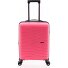  1700 4 Rollen Kabinentrolley 55 cm mit Dehnfalte Variante pink