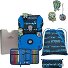  ErgoFlex Tiny Superflash Schulranzen-Set 6-teilig Variante Blue Robot