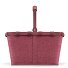  Carrybag Einkaufstasche 48 cm Variante twist maroon