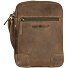  Vintage Umhängetasche Leder 18 cm Variante braun