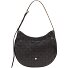  Hispani Schultertasche Leder 32 cm Variante black rose