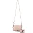  Bestie Umhängetasche Leder 20 cm Variante shy rose