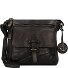  Urban Poets Hayden Umhängetasche Leder 28 cm Variante dark ash