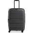  Straw + 4 Rollen Trolley 65 cm mit Dehnfalte Variante dark grey