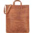  Paperbag Shopper Tasche Leder 33 cm Variante cognac