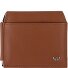  Polo Geldbörse RFID Schutz Leder 11 cm Geldscheinklammer Variante cognac