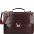  Romano Aktentasche Leder 40 cm Laptopfach Variante braun