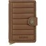  Miniwallet Kreditkartenetui RFID Schutz Leder 6.5 cm Variante cognac