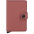  Miniwallet Kreditkartenetui RFID Schutz Leder 6.5 cm Variante rose
