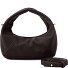  Greta Schultertasche Leder 20 cm Variante chocolate brown