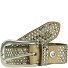  Nietengürtel I Leder Variante camel | 100 cm
