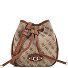  Samantha Schultertasche 20 cm Variante latte logo-brown