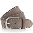  Nietengürtel Leder Variante taupe | 90 cm