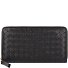  Piuma Geldbörse Leder 19 cm Variante black-gold