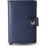  Miniwallet Kreditkartenetui RFID Schutz Leder 6.5 cm Variante navy-navy