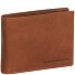 Walid Geldbörse RFID Schutz Leder 12 cm Variante cognac