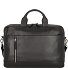  Tiber Aktentasche Leder 41 cm Laptopfach Variante schwarz