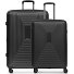  Essentials 14 4 Rollen Kofferset 2-teilig mit Dehnfalte Variante black metallic