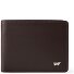  Golf 3.0 Geldbörse RFID Schutz Leder 12 cm Variante braun