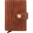  Vintage Geldbörse RFID Schutz Leder 7.5 cm Variante cognac