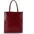  Mirra Schultertasche Leder 32 cm Laptopfach Variante rosso