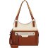  Jule Schultertasche 32 cm Variante mixed cognac