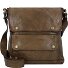  Umhängetasche Leder 30 cm Variante verde militare
