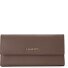  Bologna Leather Geldbörse Leder 19 cm Variante taupe