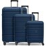  Essentials 11 3-SET 4 Rollen Kofferset 3-teilig Variante dark blue