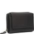  Orveta Geldbörse RFID Schutz Leder 13 cm Variante black