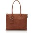 Carisma Schultertasche RFID Leder 40 cm Laptopfach Variante cognac