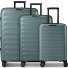  Toronto 4 Rollen Kofferset 3-teilig mit Dehnfalte Variante teal blue