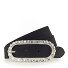 Gürtel Leder Variante black | 80 cm