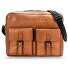  Memphis Aktentaschen Messenger Leder 38 cm Laptopfach Variante cognac 2