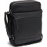  Anzora Umhängetasche Leder 27 cm Variante black