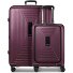  Essentials 14 4-Rollen Kofferset 2 tlg. Laptopfach mit Dehnfalte Variante aubergine metallic