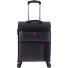  3700 4 Rollen Kabinentrolley 55 cm mit Dehnfalte Variante black