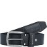  Belt Gürtel Leder Variante schwarz | 125 cm