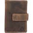  Vintage Visitenkartenetui RFID Leder 7 cm Variante brown