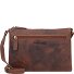  Montenegro Umhängetasche RFID Leder 28 cm Variante braun
