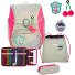  Alpha Schulranzen-Set 4tlg. Variante pink cherry
