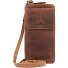  Vintage Handytasche RFID Leder 8 cm Variante braun