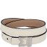  M Logo Armband Leder 44 cm Variante ivory