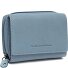  Zelan Geldbörse RFID Schutz Leder 12 cm Variante skyblue