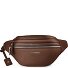  Bologna Leather Double-Zip Gürteltasche Crossbody Leder 25 cm Variante brown