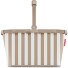  Carrybag Einkaufstasche 48 cm Variante summerstripes coffee